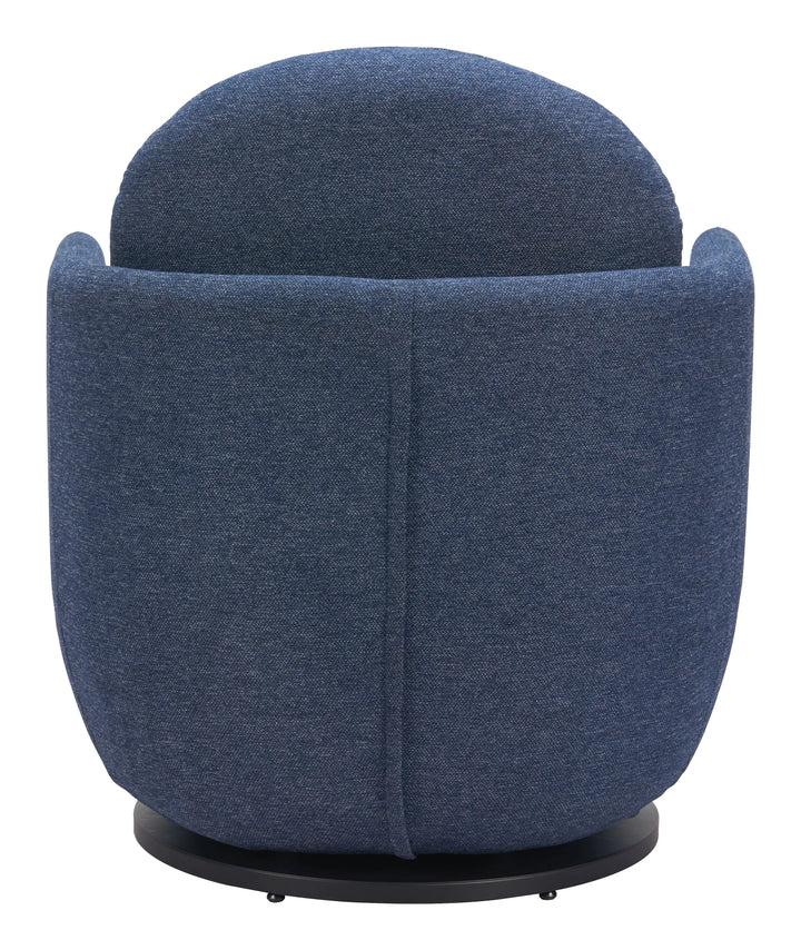 SwayLiving Bant Swivel Chair Blue ACCENT + LOUNGE CHAIRS