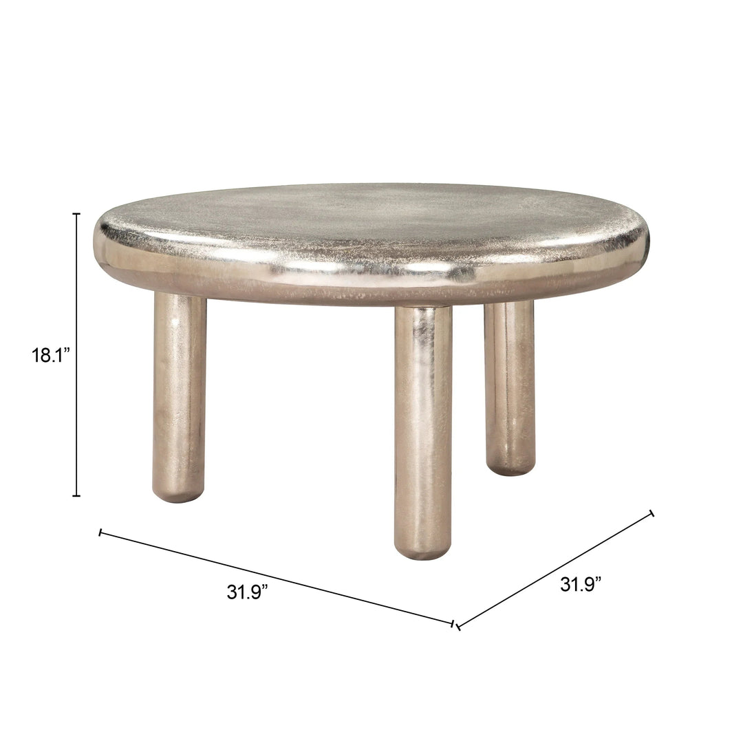 SwayLiving Arian Coffee Table Silver COFFEE TABLES
