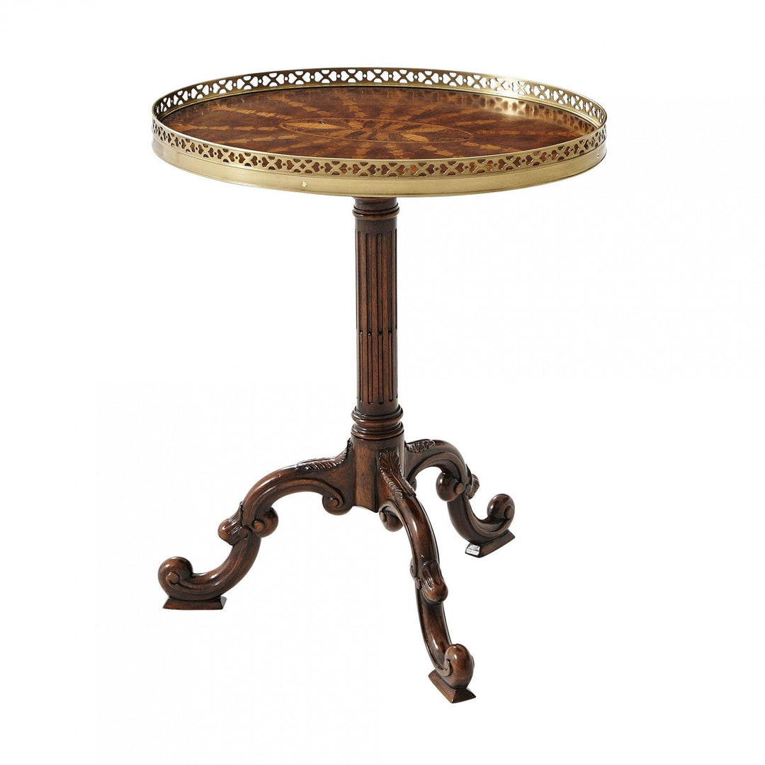SwayLiving Radiating Parquetry Accent Table ACCENT TABLES
