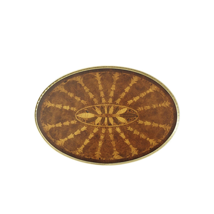 SwayLiving Radiating Parquetry Accent Table ACCENT TABLES