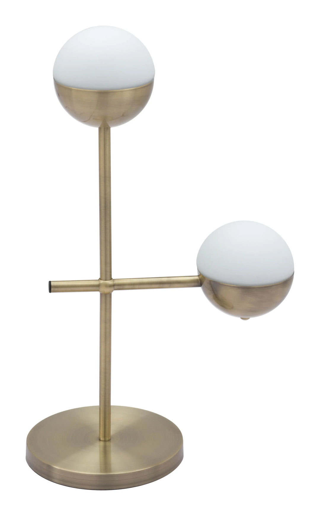 SwayLiving Waterloo Table Lamp White & Bronze TABLE LAMPS