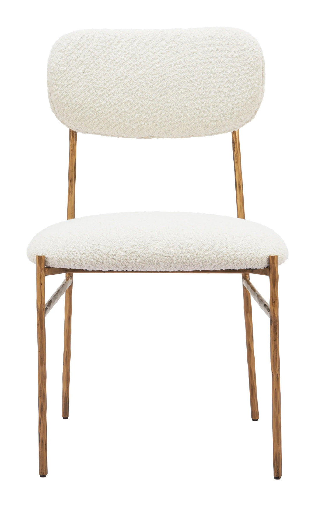 SwayLiving Sydhavnen Dining Chair Cream & Gold - Set of 2 DINING CHAIRS