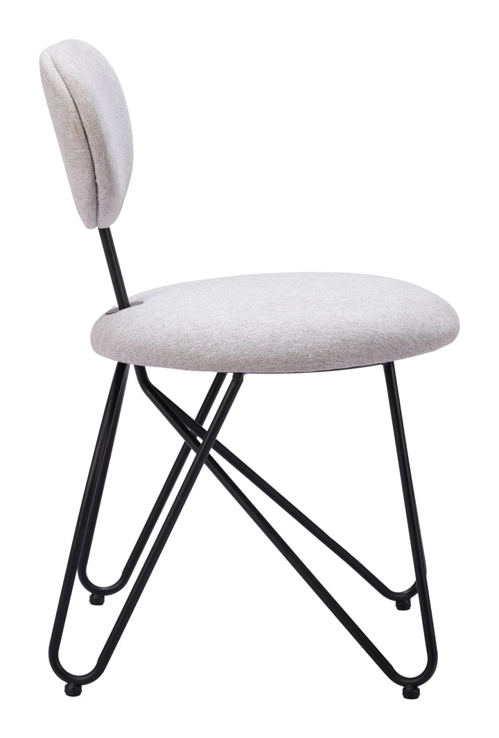 SwayLiving Novi Dining Chair (Set of 2) Dove Gray DINING CHAIRS