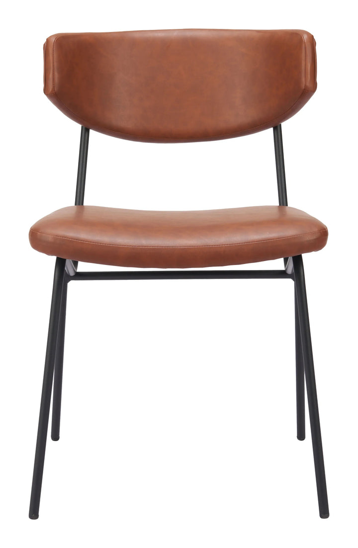SwayLiving Charon Dining Chair (Set of 2) Vintage Brown DINING CHAIRS