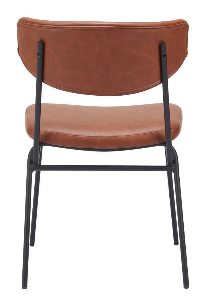 SwayLiving Charon Dining Chair (Set of 2) Vintage Brown DINING CHAIRS
