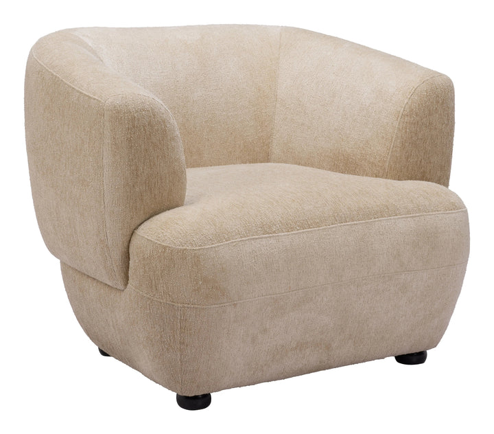 SwayLiving Bekker Accent Chair Golden Beige ACCENT + LOUNGE CHAIRS