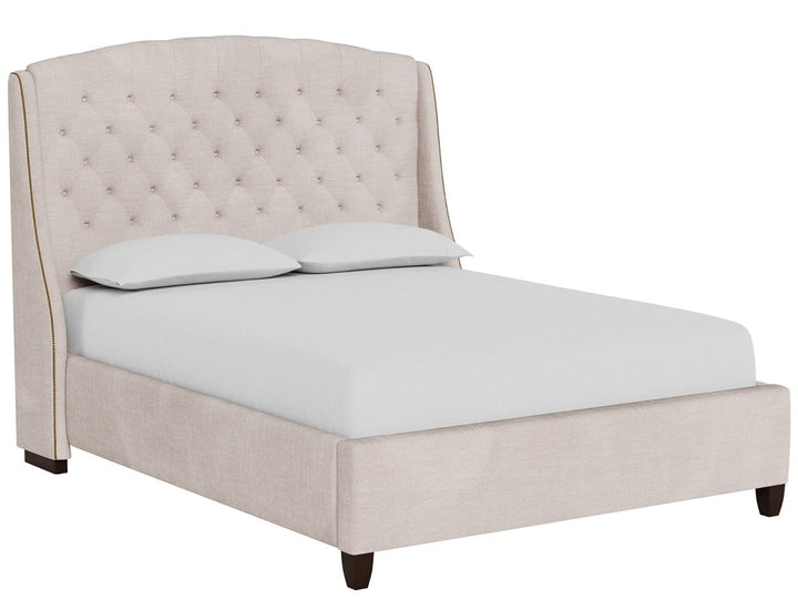 Halston Bed In Belgian Linen