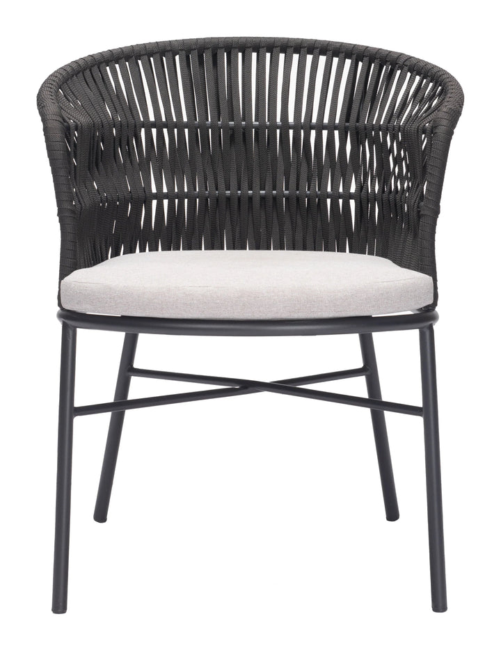 SwayLiving Freycinet Dining Chair (Set of 2) Black OUTDOOR DINING CHAIRS