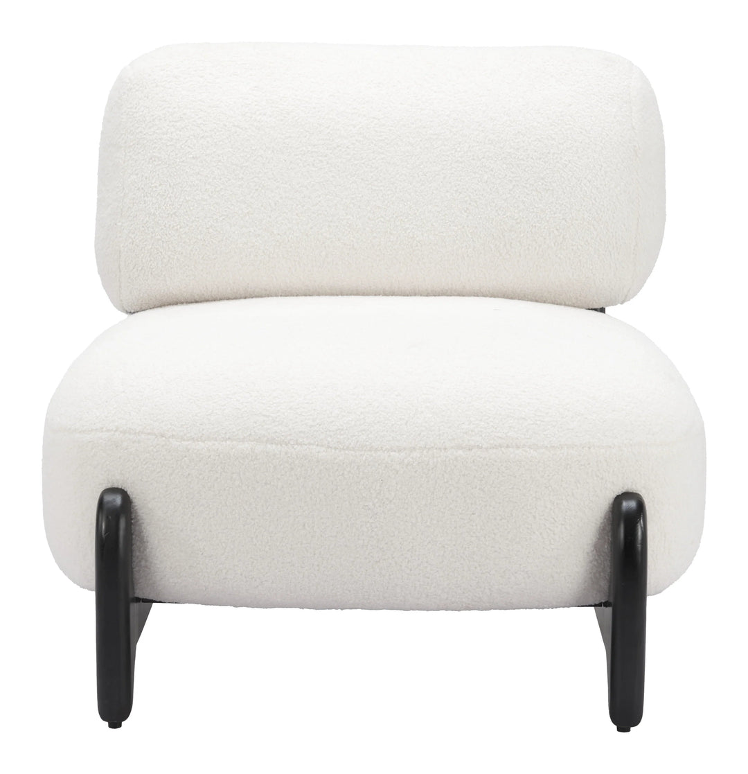 SwayLiving Bombo Accent Chair White ACCENT + LOUNGE CHAIRS