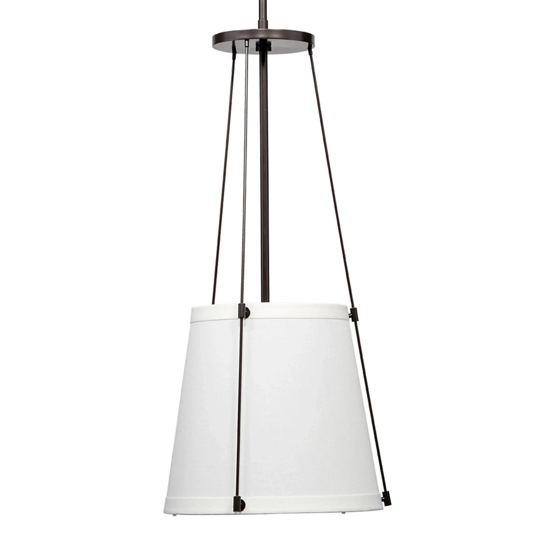 Bronze and Off White Linen