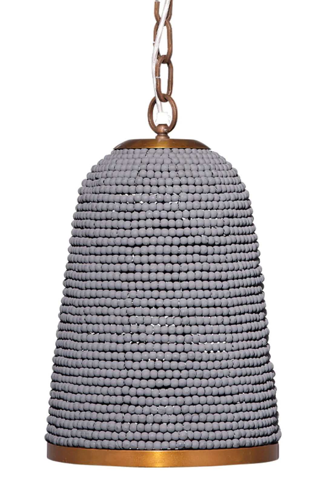 SwayLiving Creekside 1-Light Beaded Pendant, Slate Blue PENDANT LIGHTING