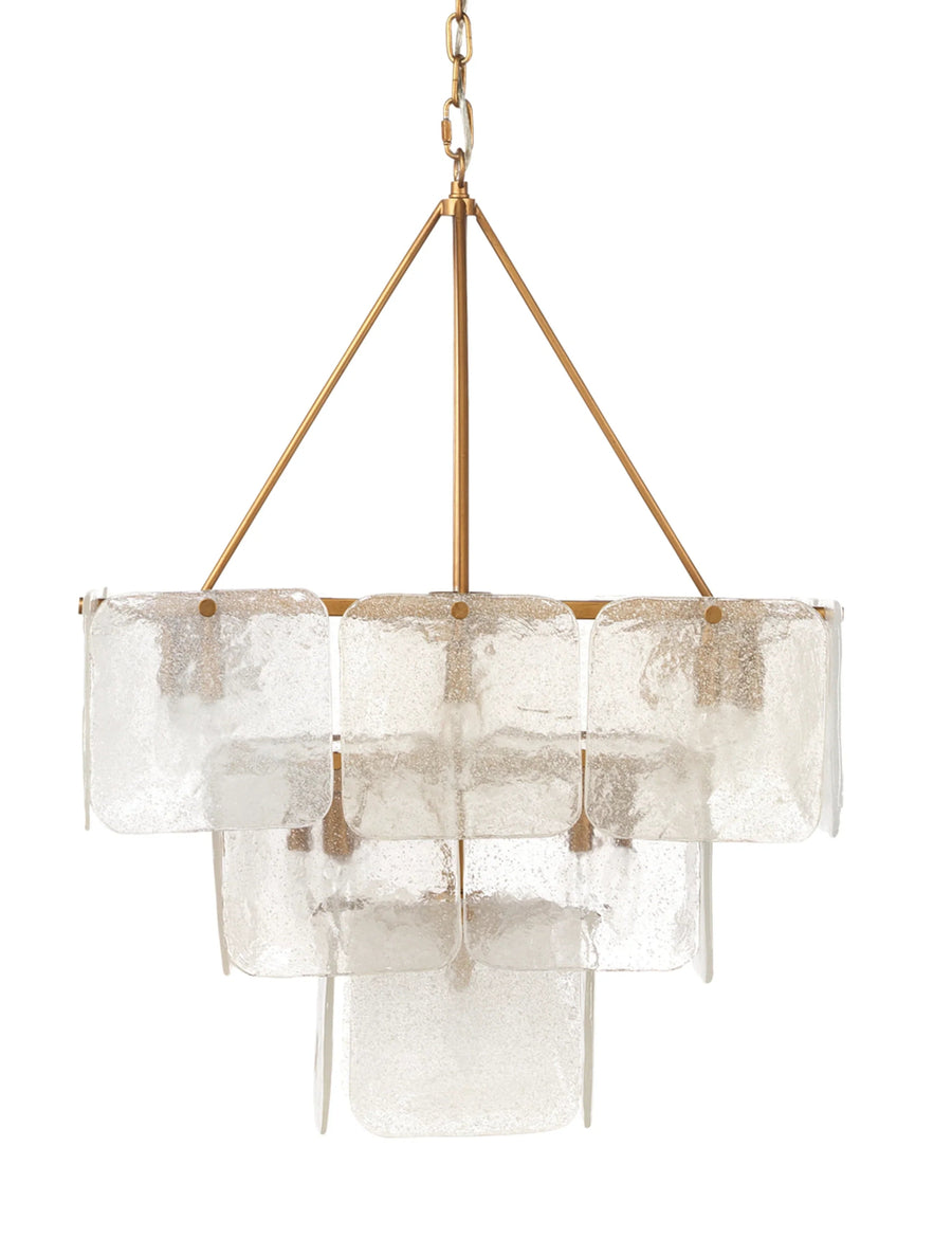 SwayLiving Perignon Three Tier Iron Chandelier CHANDELIERS
