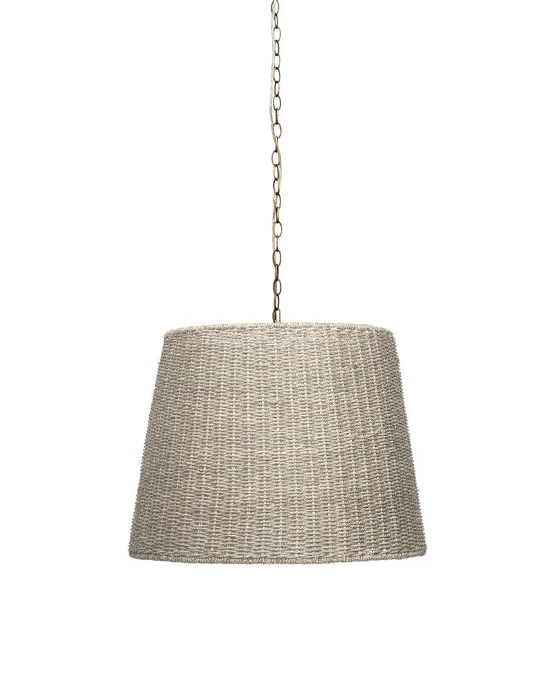 SwayLiving Willow Seagrass 2-Light Chandelier CHANDELIERS