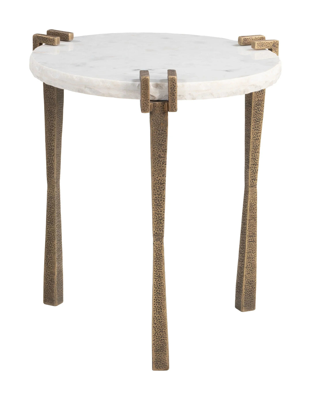 SwayLiving Rench Side Table White ACCENT TABLES