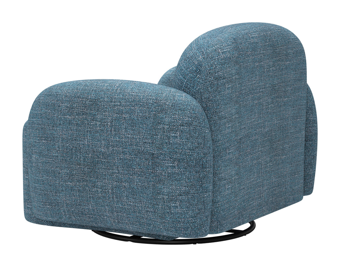 Cleo Swivel Chair Blue