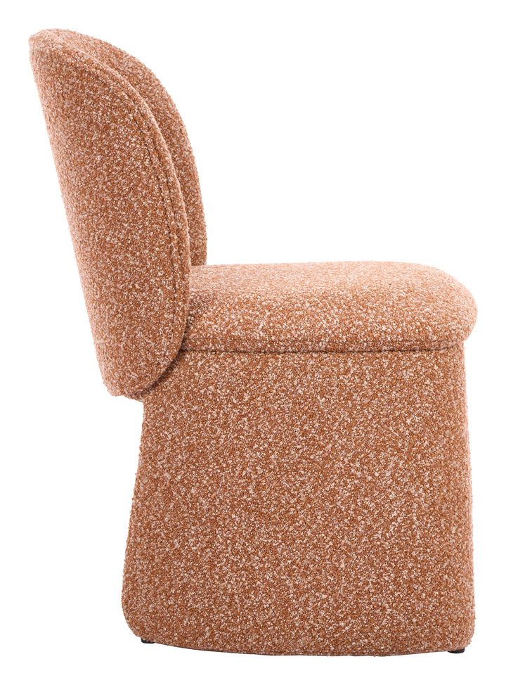 Citrine Dining Chair (Set of 2) Biscuit Brown