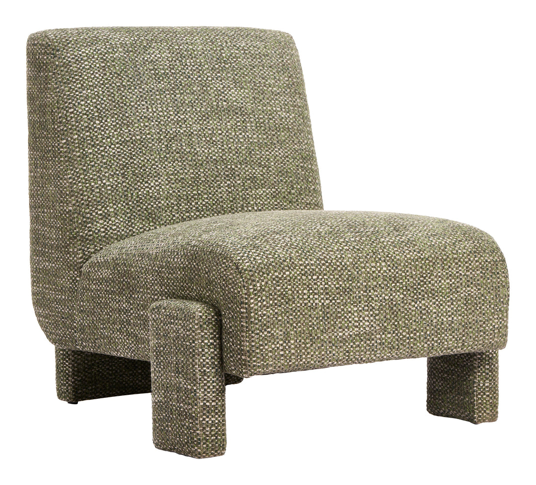 Orleen Accent Chair Checker Green