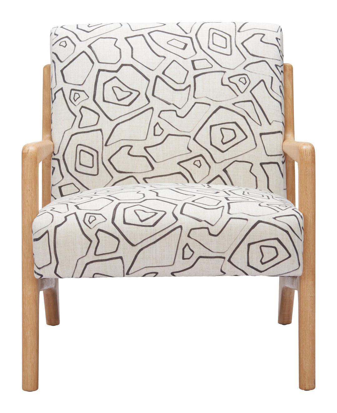 SwayLiving Runa Accent Chair Beige & Natural ACCENT + LOUNGE CHAIRS