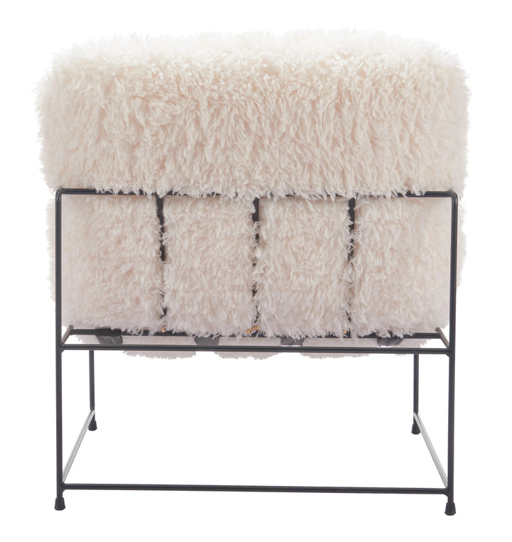 SwayLiving Pelut Accent Chair White ACCENT + LOUNGE CHAIRS