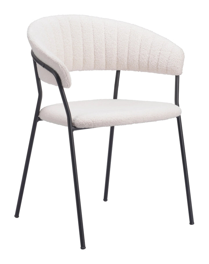 SwayLiving Josephine Dining Chair (Set of 2) Cream DINING CHAIRS