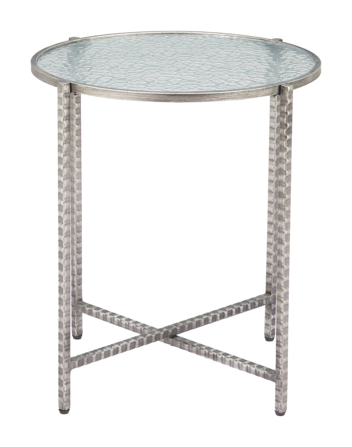 Vetro Side Table Silver