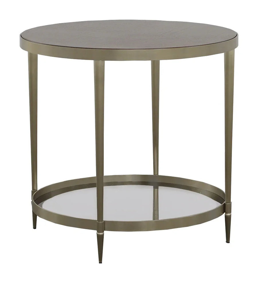 SwayLiving SwayLiving Libby Langdon Marlowe Tiered Round End Table