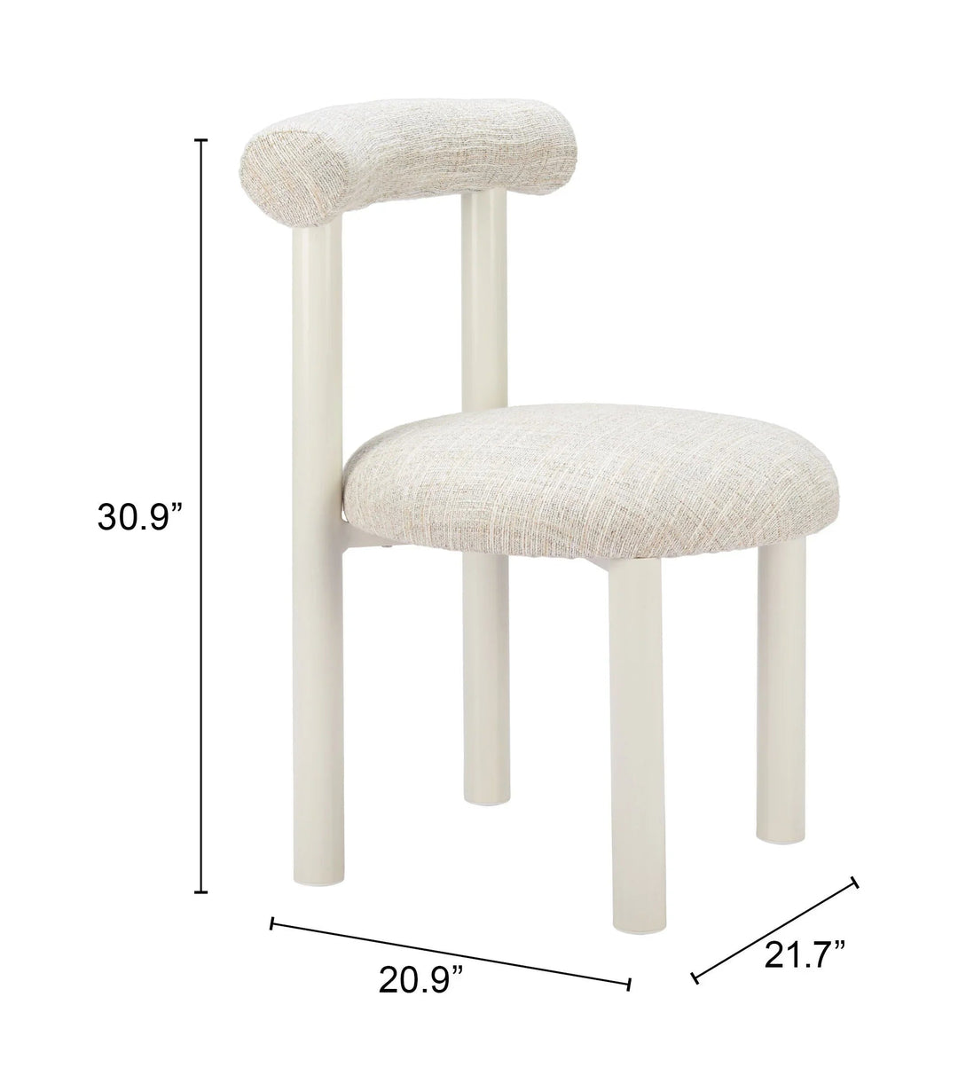 SwayLiving Ceres Dining Chair Beige - Set of 2 DINING CHAIRS