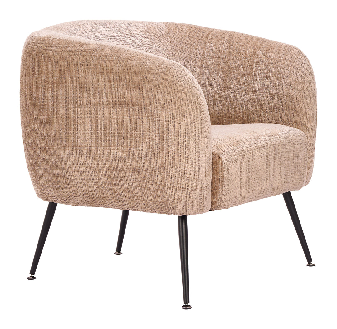 Racine Accent Chair Linen Beige