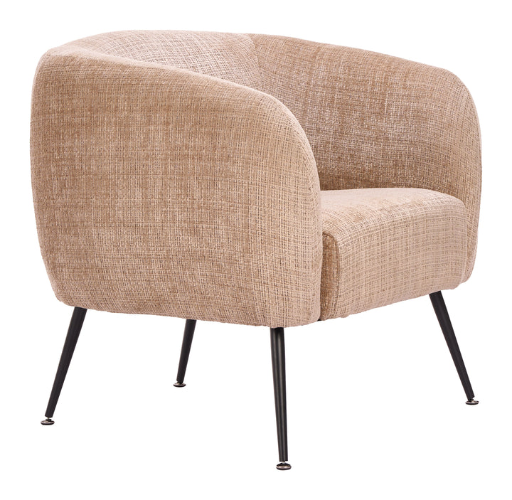 Racine Accent Chair Linen Beige