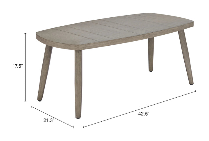 SwayLiving Foret Coffee Table Brown OUTDOOR COFFEE TABLES