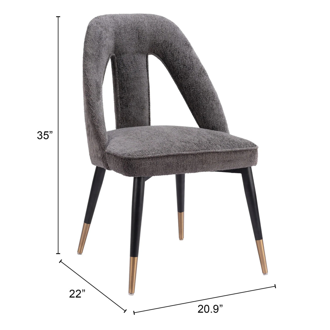 SwayLiving Artus Dining Chair Gray - Set of 2 DINING CHAIRS