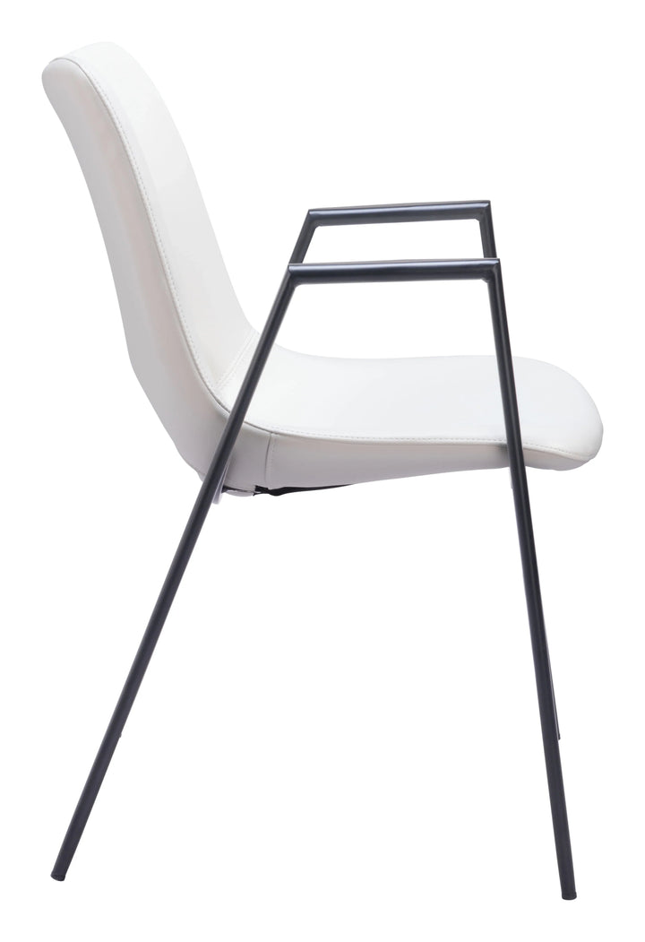 SwayLiving Desi Dining Chair (Set of 2) White DINING CHAIRS