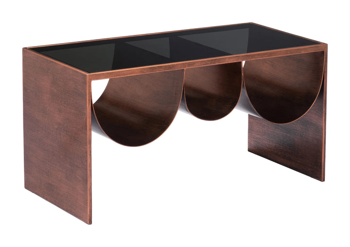 SwayLiving Aveiro Coffee Table Copper & Black COFFEE TABLES