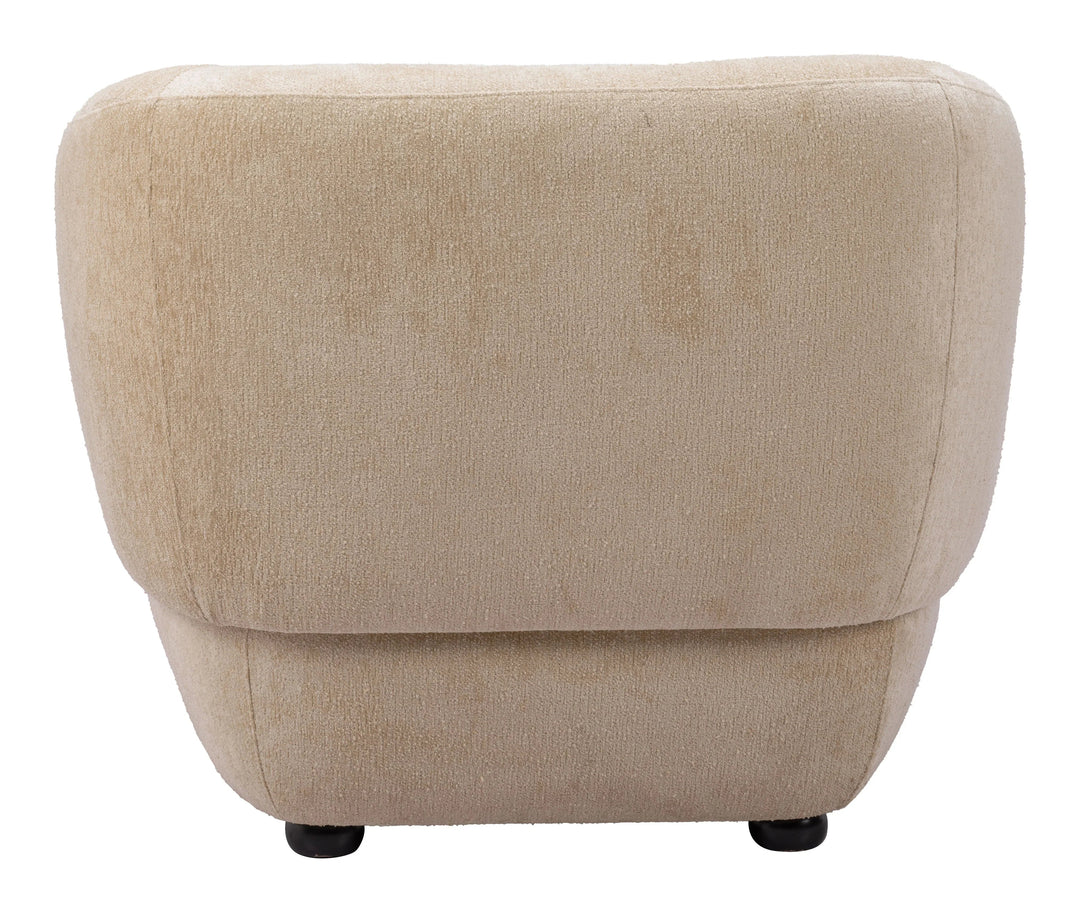SwayLiving Bekker Accent Chair Golden Beige ACCENT + LOUNGE CHAIRS