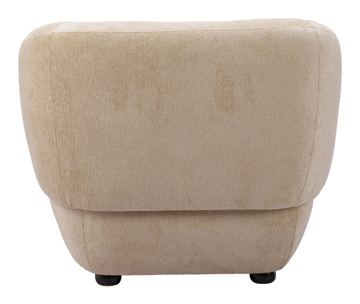 SwayLiving Bekker Accent Chair Golden Beige ACCENT + LOUNGE CHAIRS