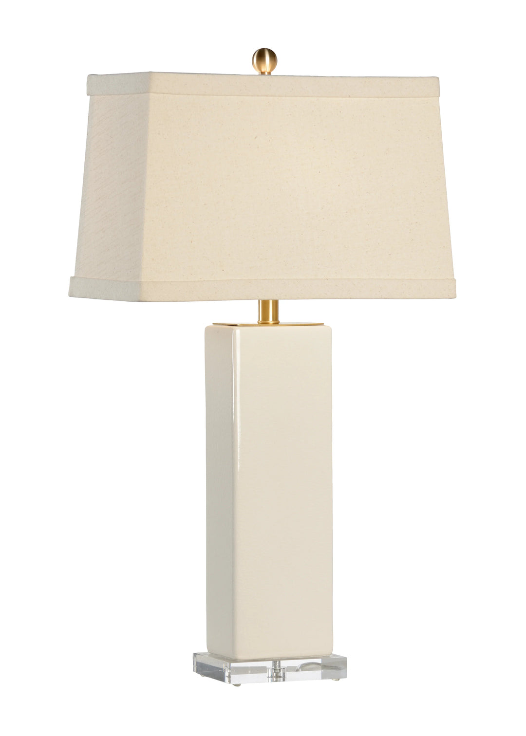Cream/Antique Brass/Clear
