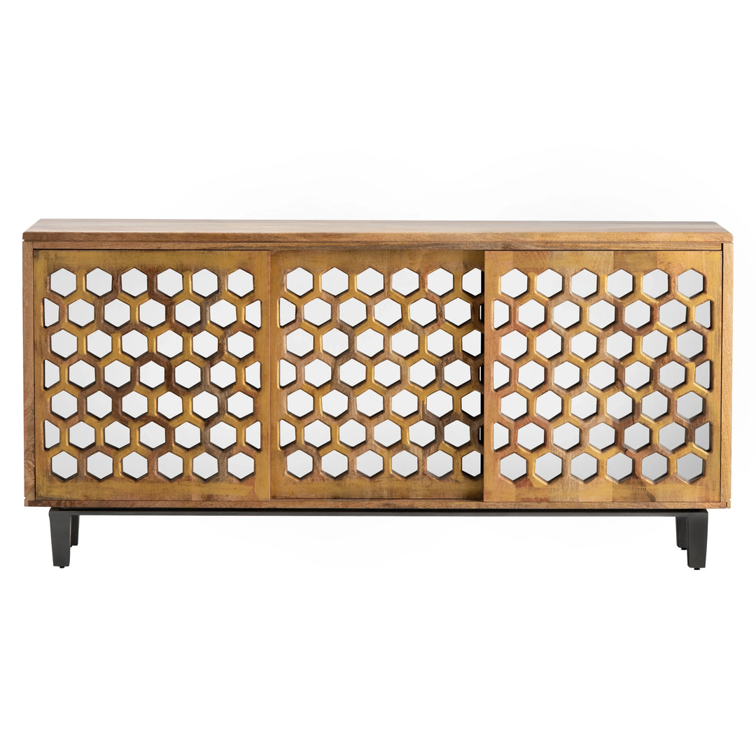 SwayLiving Bengal Manor Honeycomb Sideboard SIDEBOARDS + CABINETS