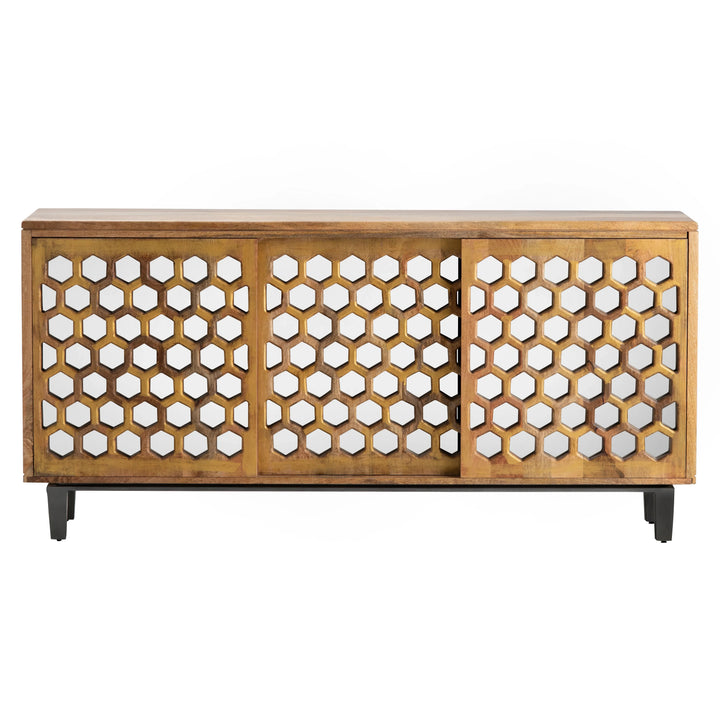 SwayLiving Bengal Manor Honeycomb Sideboard SIDEBOARDS + CABINETS