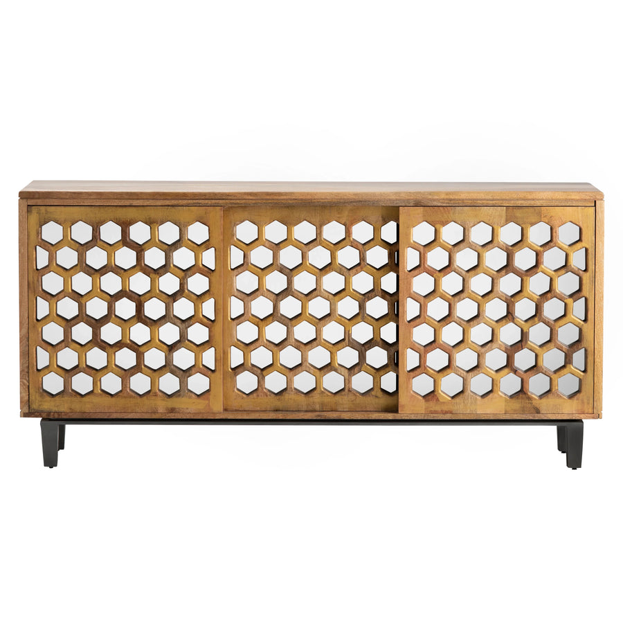 SwayLiving Bengal Manor Honeycomb Sideboard SIDEBOARDS + CABINETS