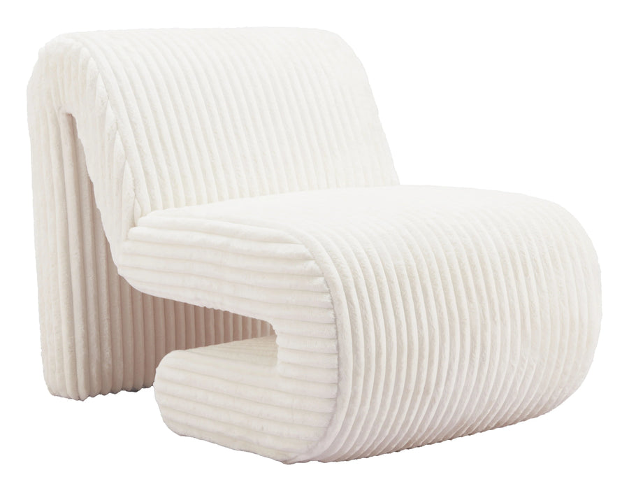 SwayLiving Opam Accent Chair White ACCENT + LOUNGE CHAIRS