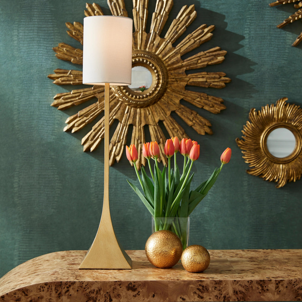 SwayLiving SwayLiving Gold Leaf Buffet Lamp
