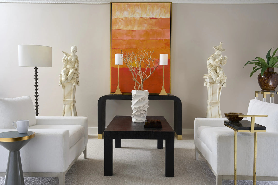 SwayLiving SwayLiving Gold Leaf Buffet Lamp