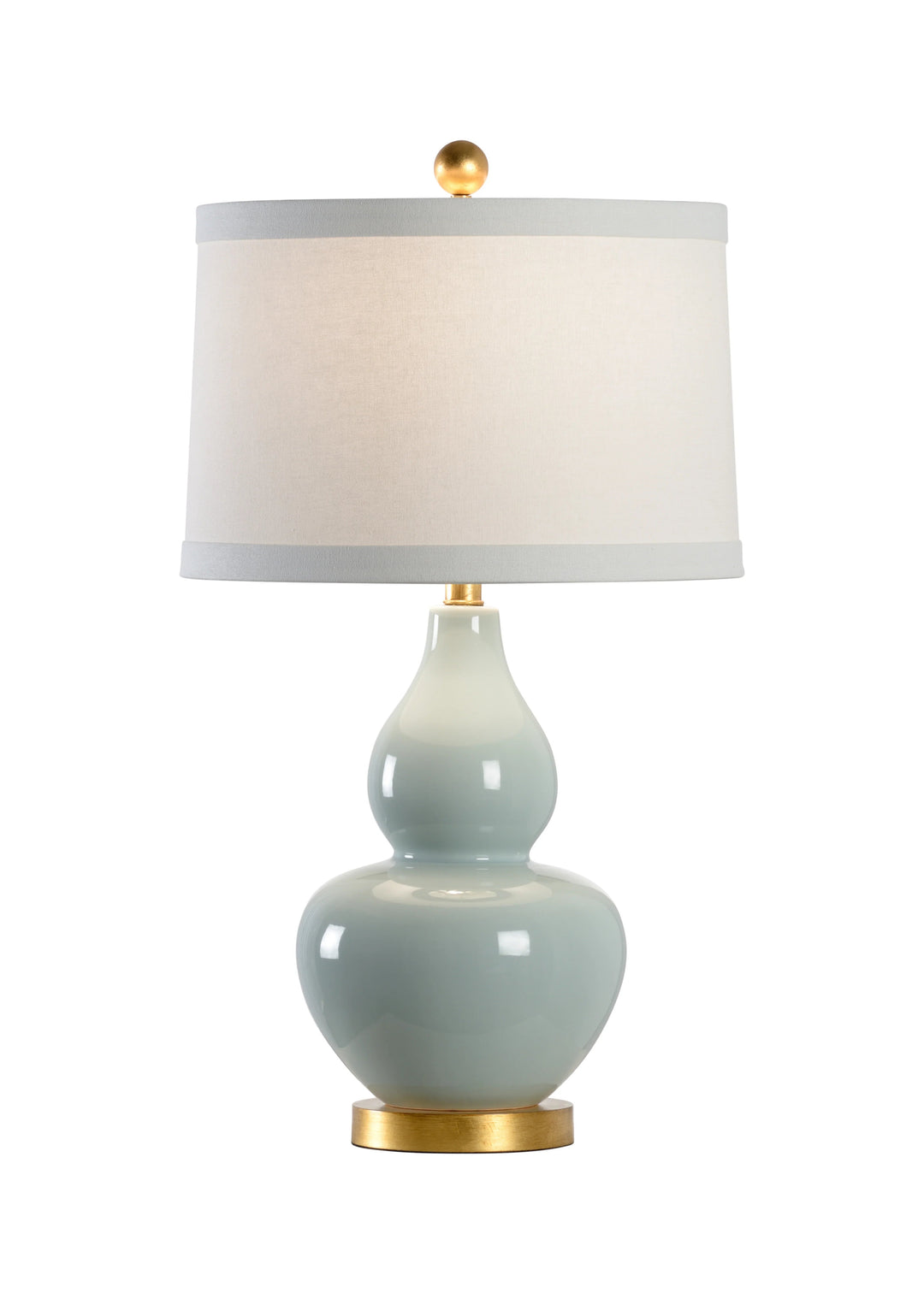 Celadon Glaze/Antique Gold Leaf