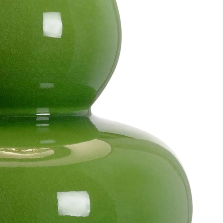 Green Glaze/Antique Gold Leaf