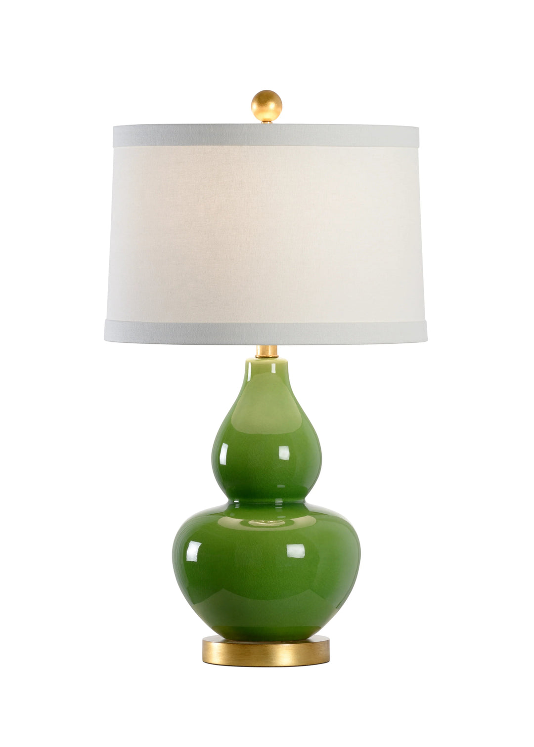 Green Glaze/Antique Gold Leaf