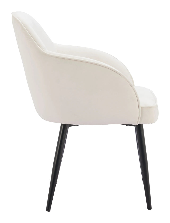 SwayLiving Jolie Dining Chair (Set of 2) Ivory DINING CHAIRS
