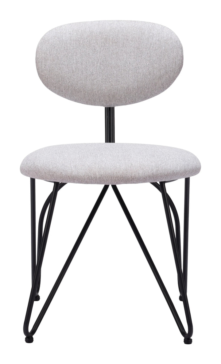 SwayLiving Novi Dining Chair (Set of 2) Dove Gray DINING CHAIRS