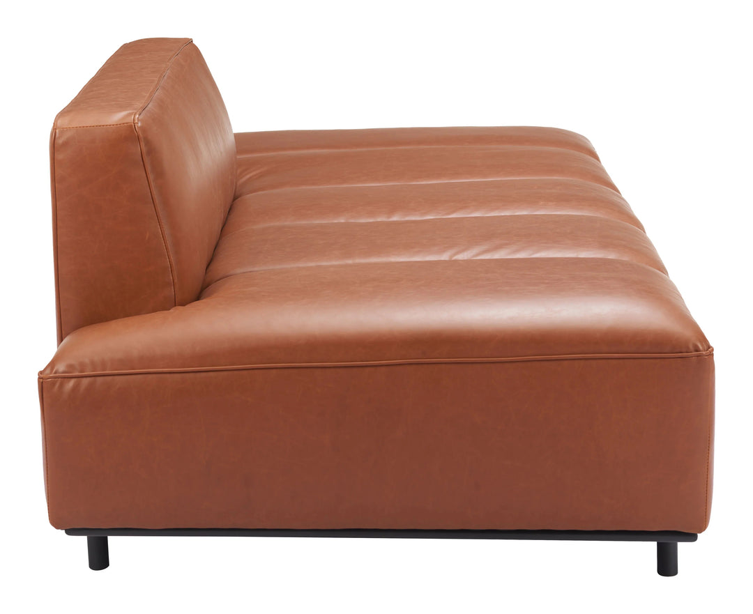 SwayLiving Confection Sofa Brown SOFAS + SECTIONALS