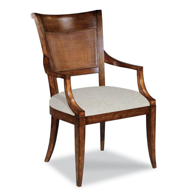 SwayLiving Saber Leg Arm Chair - Set of 2 DINING CHAIRS