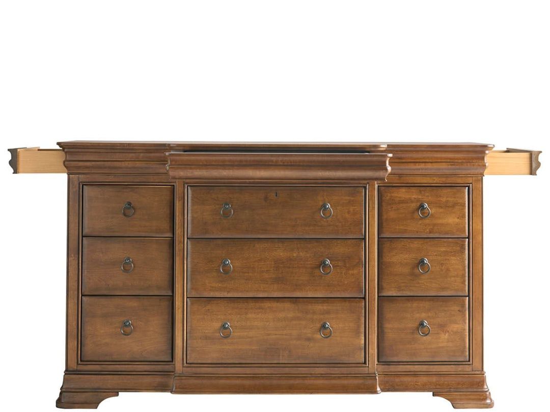 SwayLiving SwayLiving New Lou Drawer Dresser Cognac
